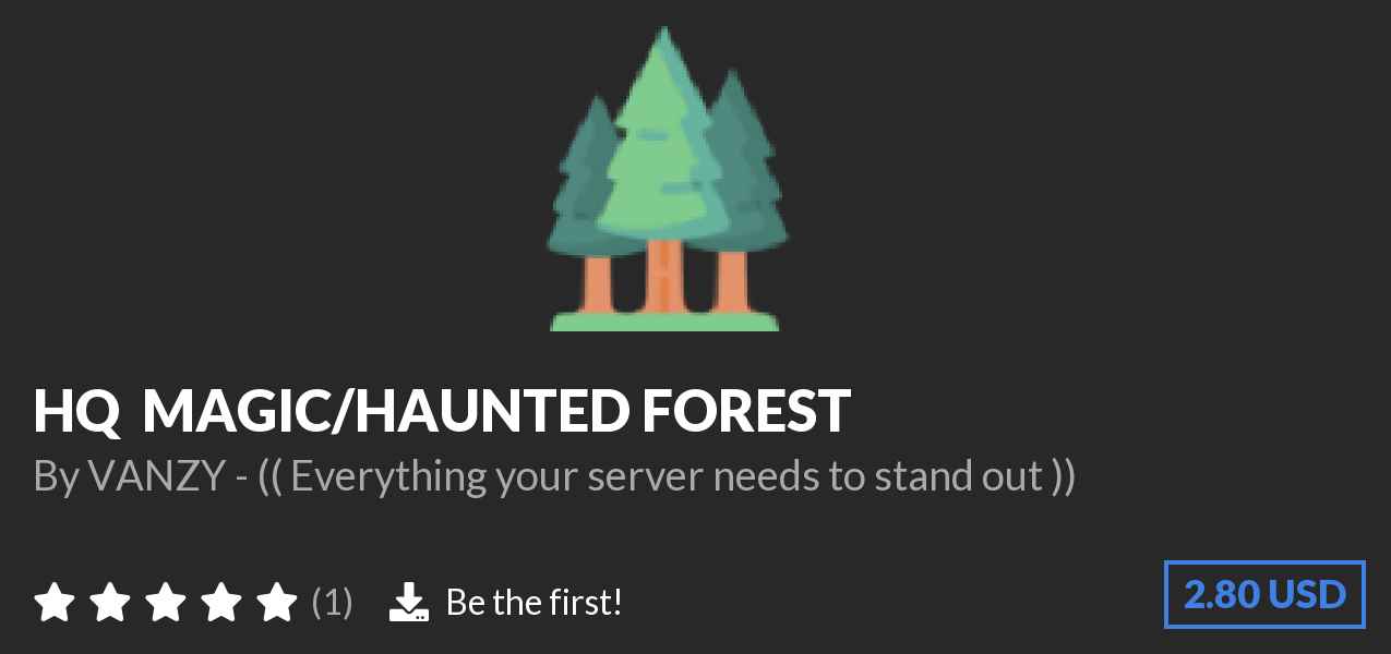 Download ✨ HQ ➝ MAGIC/HAUNTED FOREST on Polymart