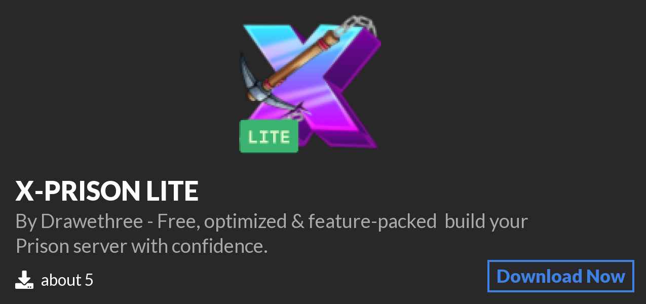 Download ⛏️ X-PRISON LITE ⛏️ on Polymart