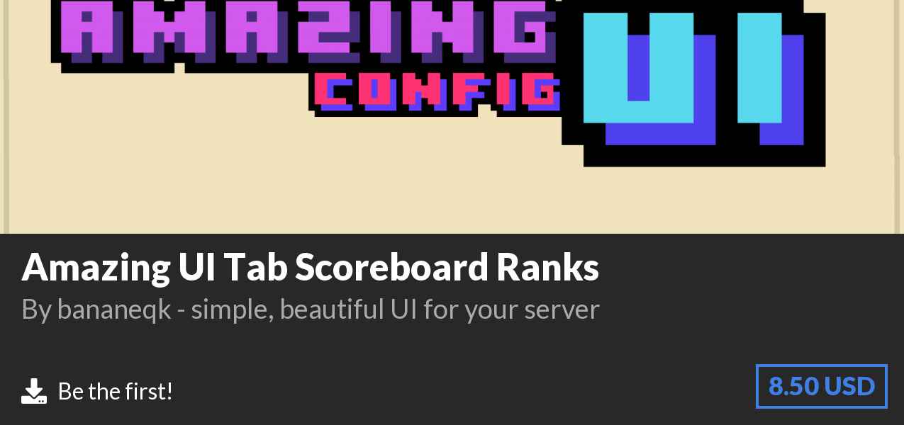 Download Amazing UI Tab Scoreboard Ranks on Polymart
