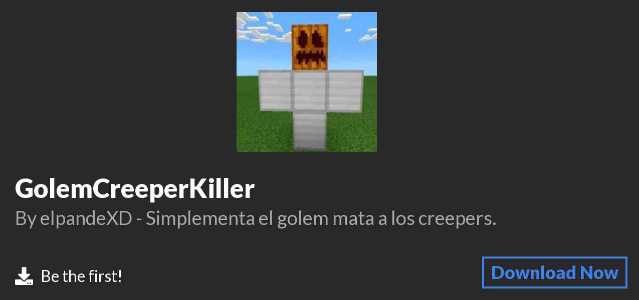 Download GolemCreeperKiller on Polymart
