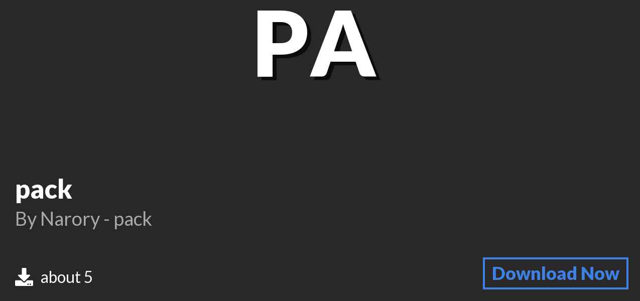 Download pack on Polymart