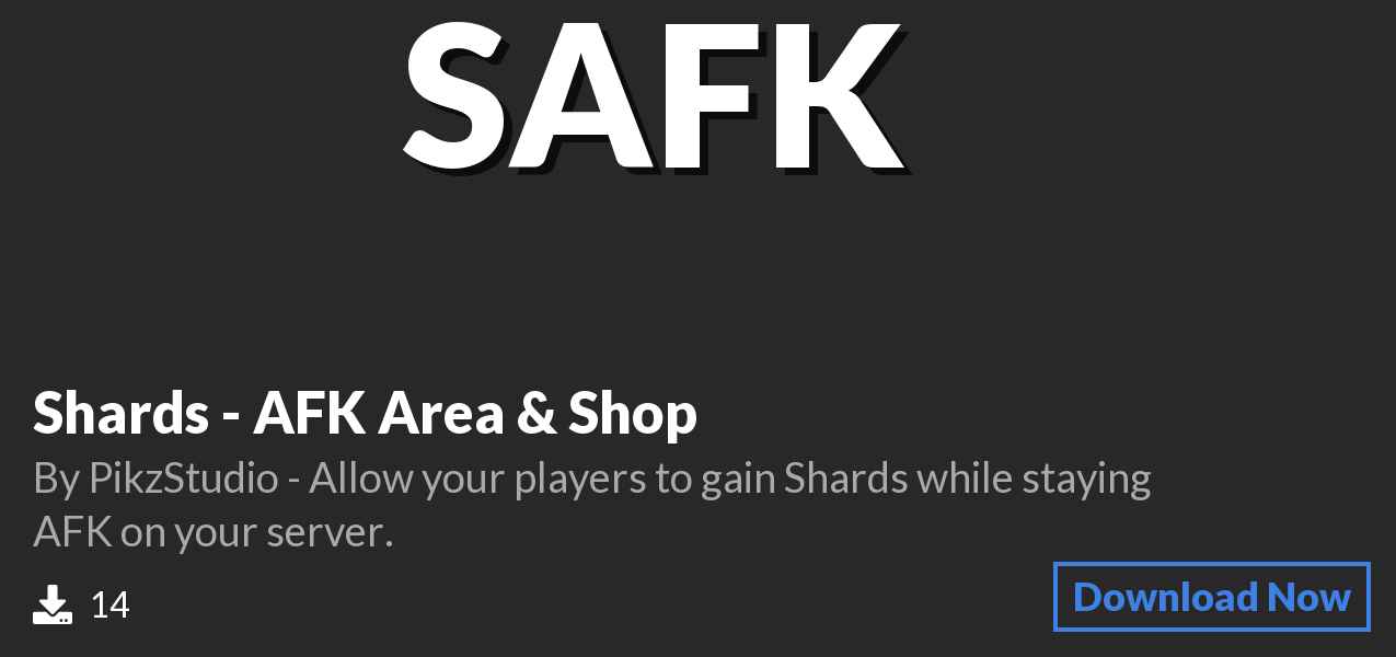 Download Shards - AFK Area & Shop on Polymart