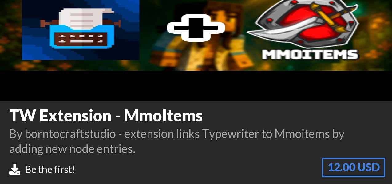 Download TW Extension - MmoItems on Polymart