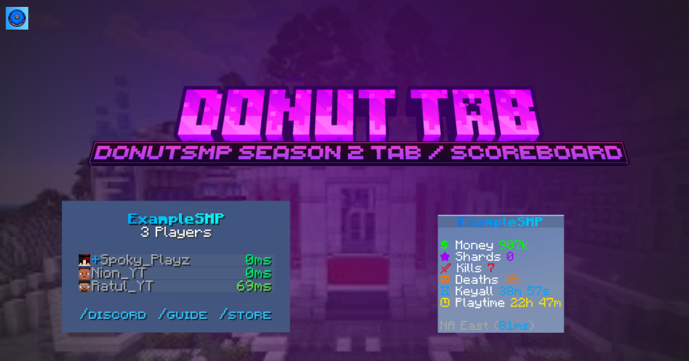 [FREE] Donut Smp 2 TAB config icon