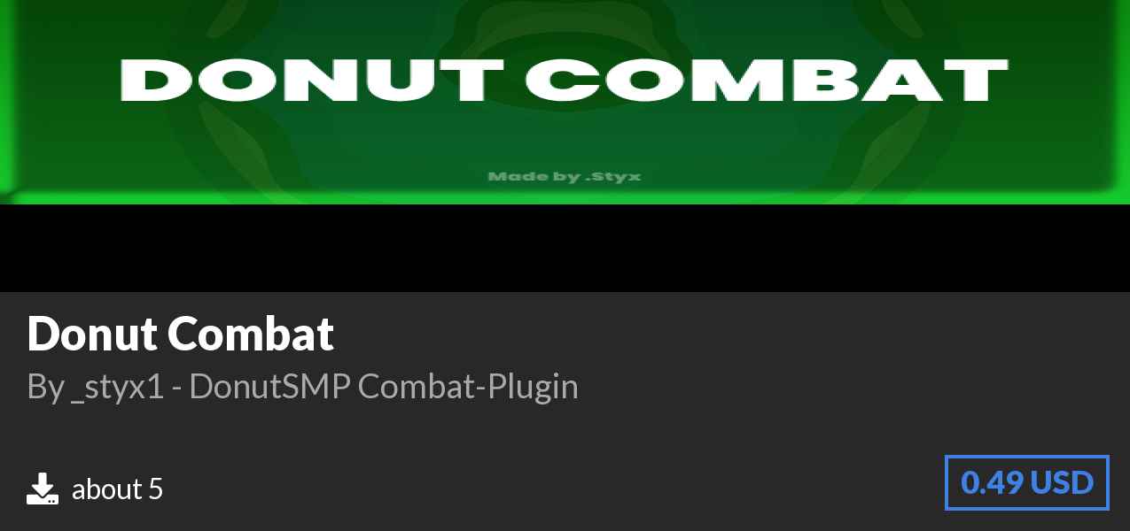 Download Donut Combat on Polymart
