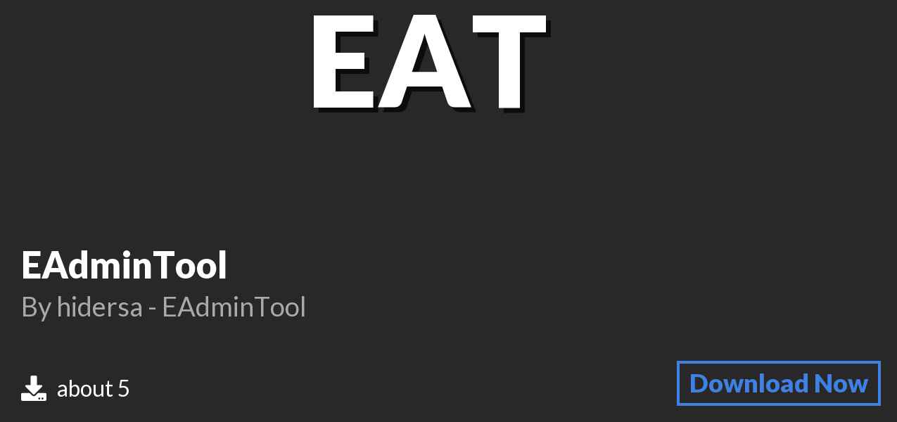 Download EAdminTool on Polymart