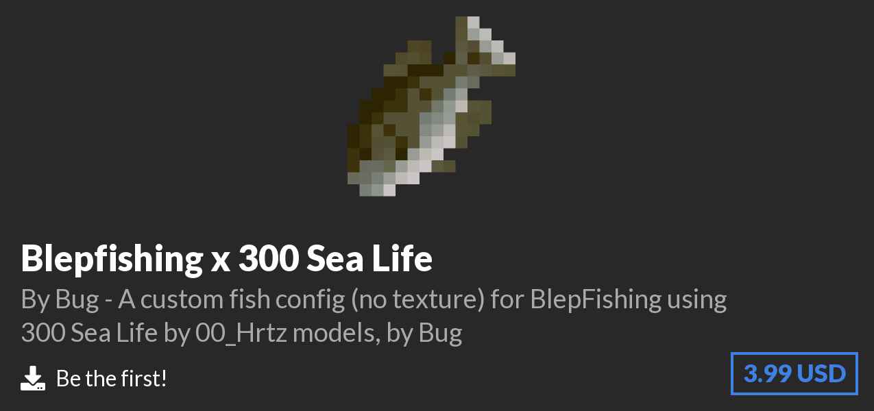 Download Blepfishing x 300 Sea Life on Polymart