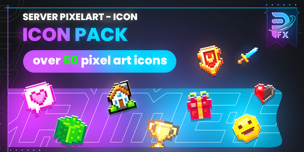 x52 custom Icon Pack server icon