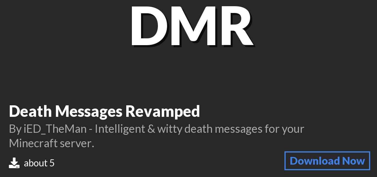 Download Death Messages Revamped on Polymart