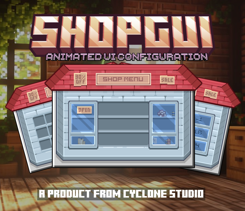 Animated ShopGuiPlus Menu