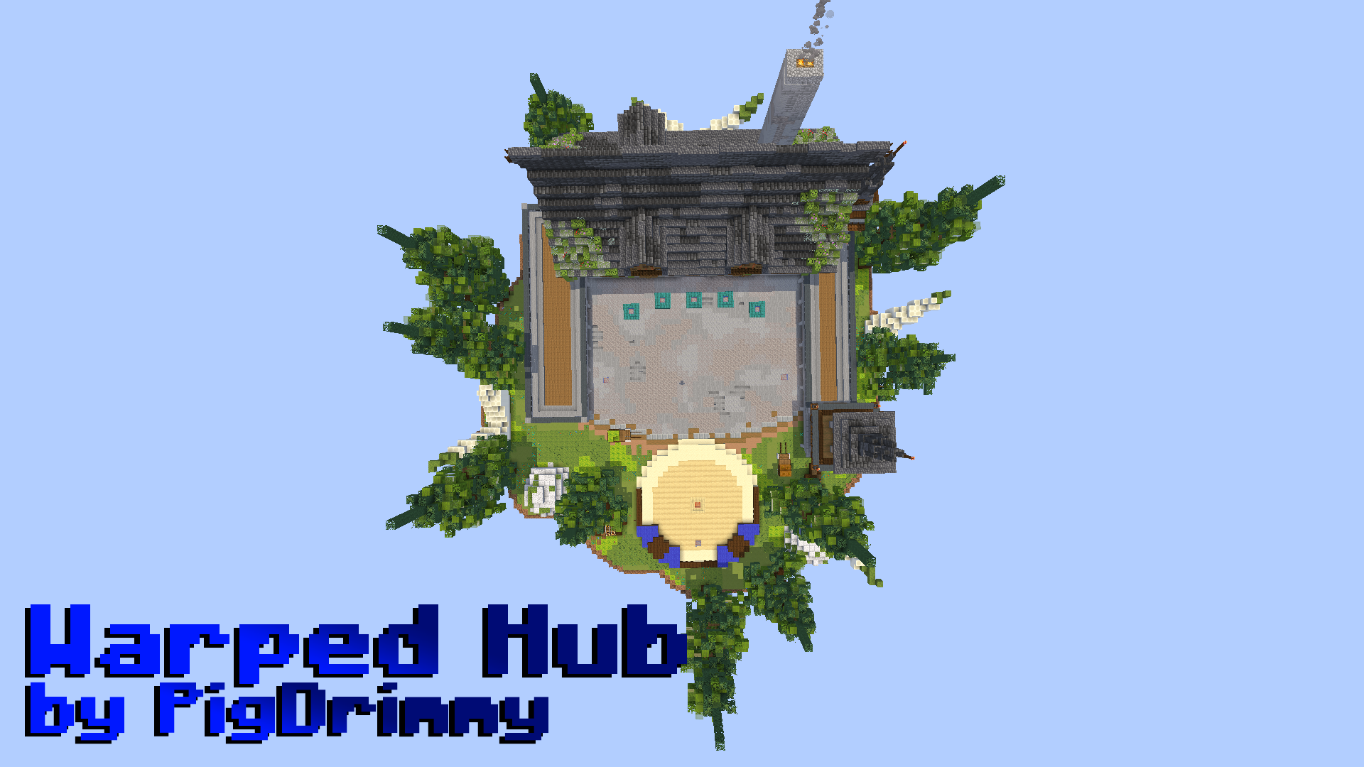 Warped Hub Lobby | 153 x 254