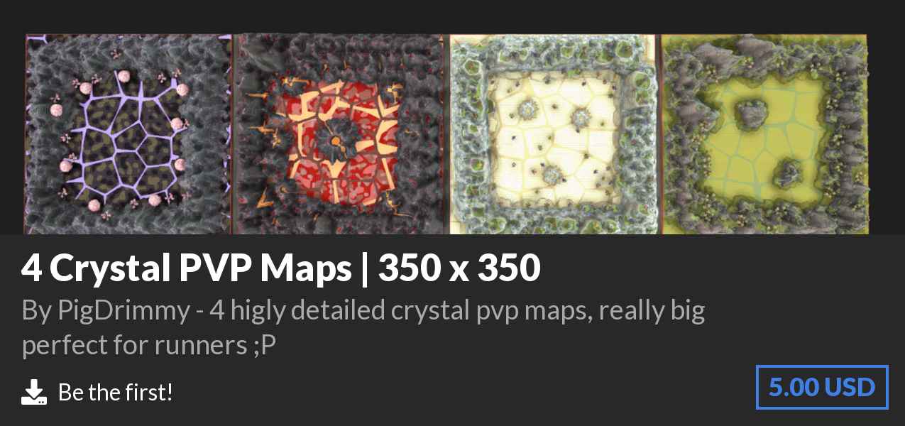 Download 4 Crystal PVP Maps | 350 x 350 on Polymart
