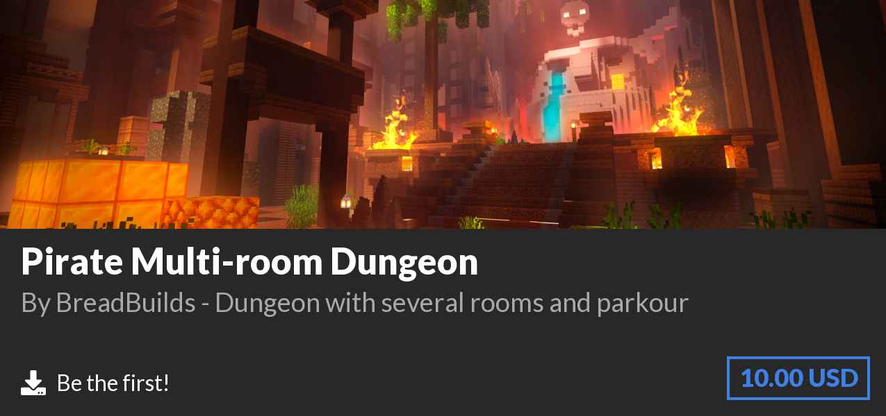 Download Pirate Multi-room Dungeon on Polymart