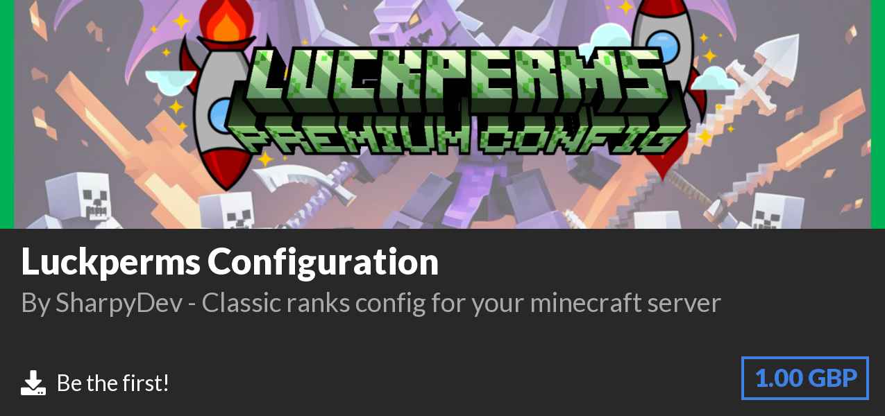 Download Luckperms Configuration on Polymart