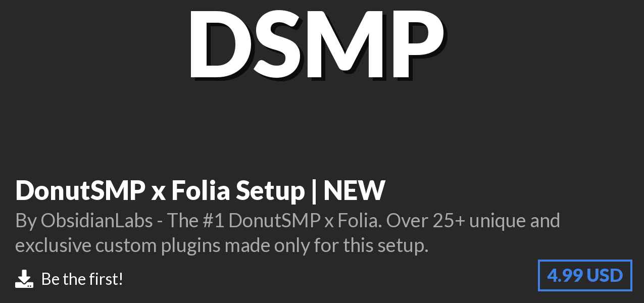 Download DonutSMP x Folia Setup | NEW on Polymart
