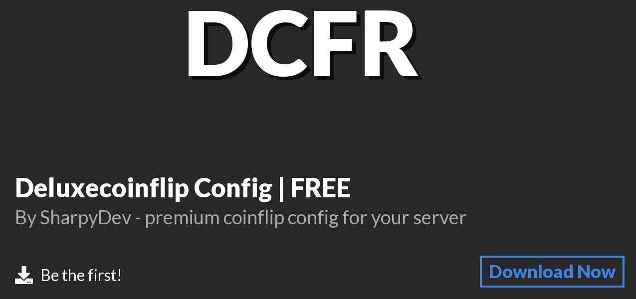 Download Deluxecoinflip Config | FREE on Polymart
