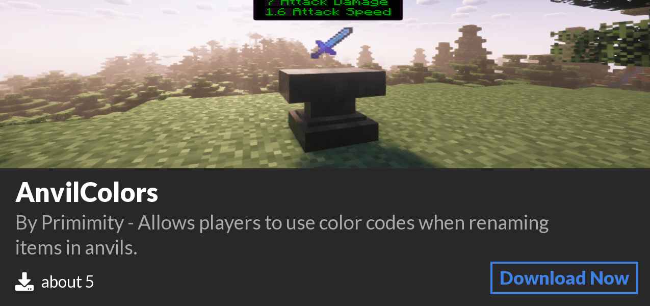 Download AnvilColors on Polymart