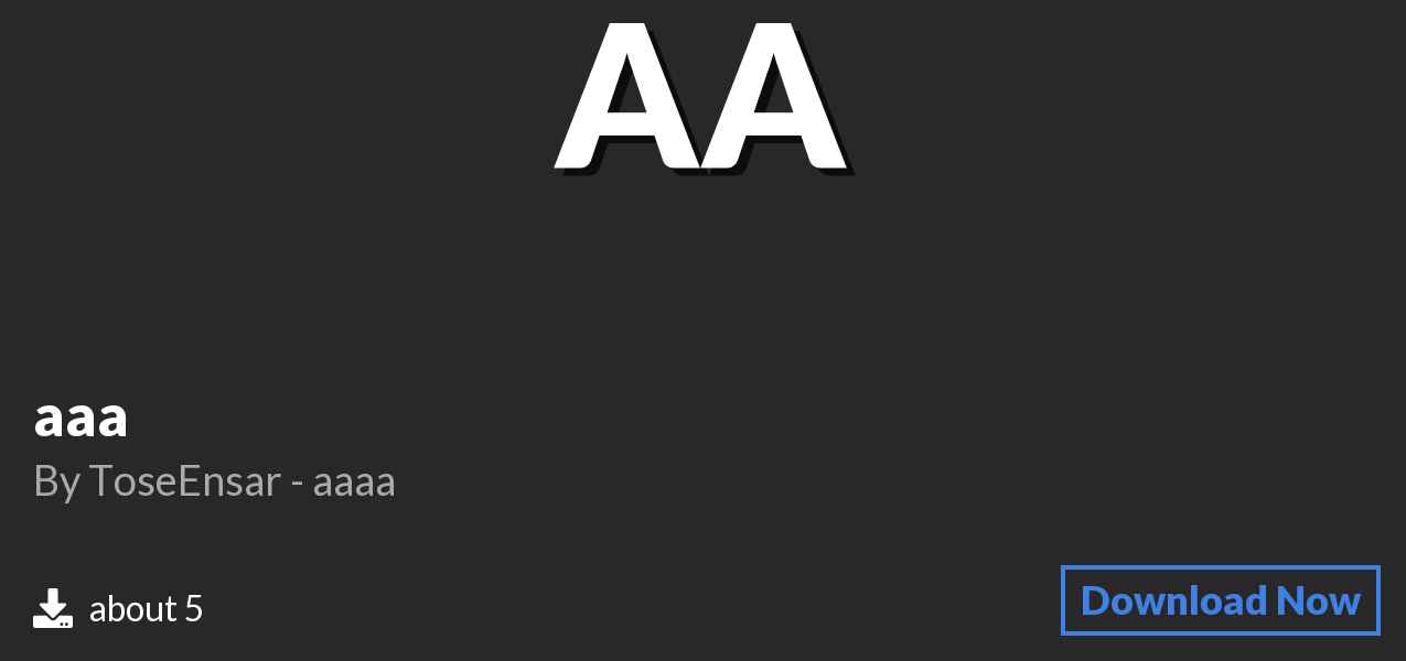 Download aaa on Polymart
