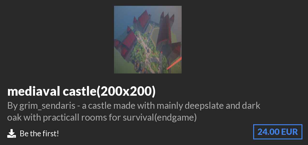 Download mediaval castle(200x200) on Polymart