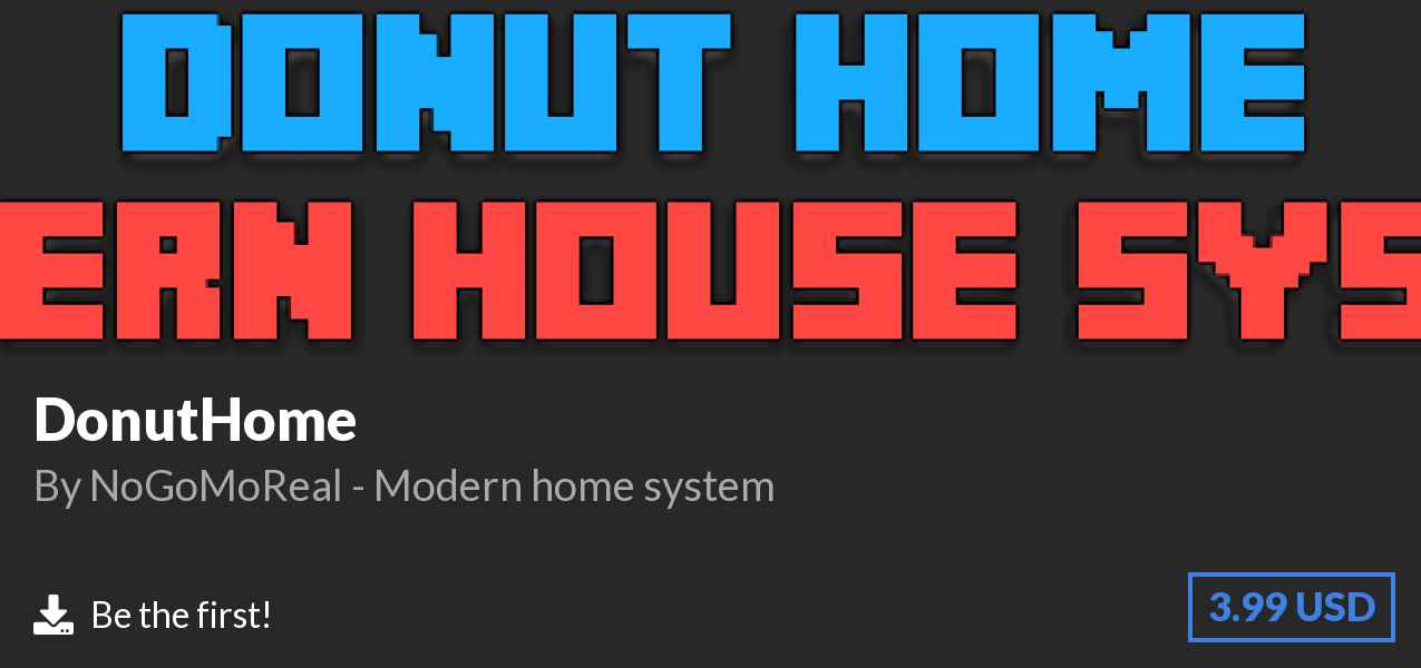Download DonutHome on Polymart