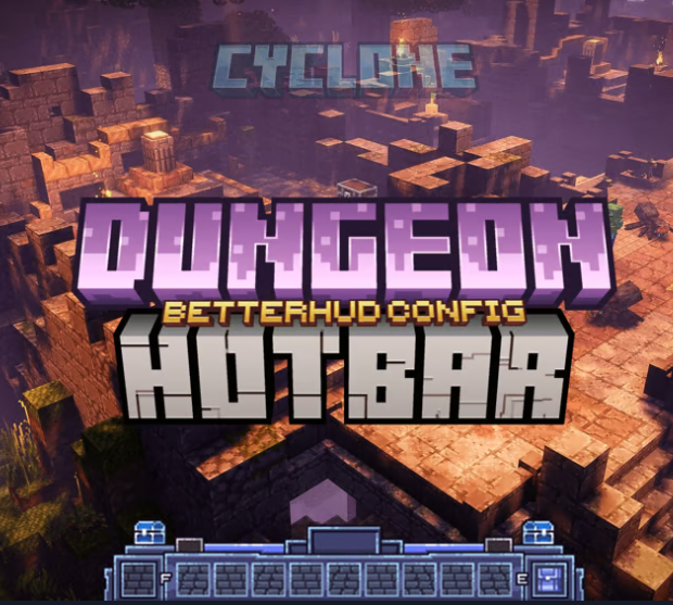 Dungeon Hotbar | Custom HUD icon