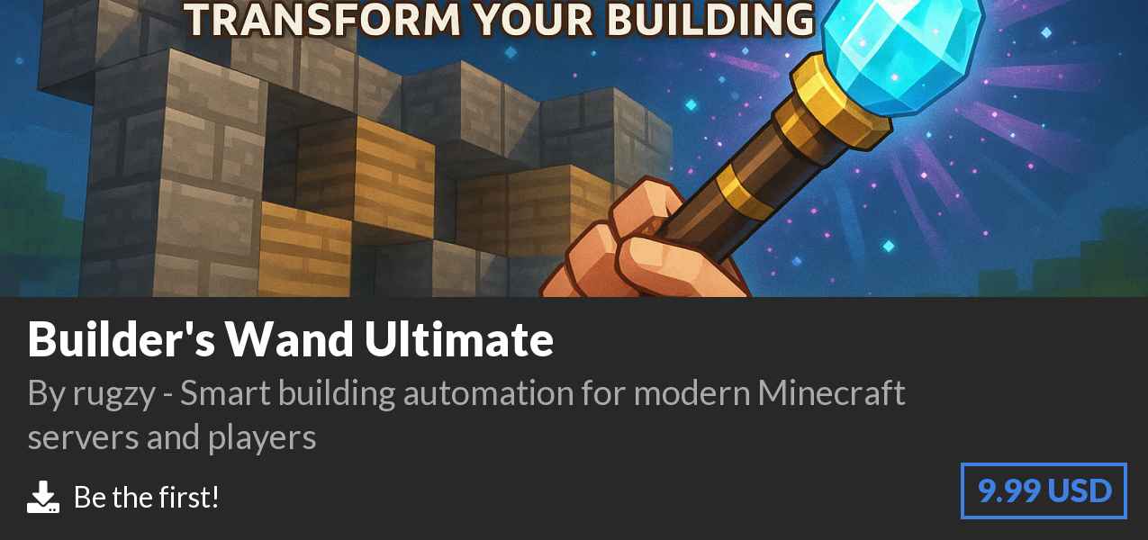Download Builder's Wand Ultimate on Polymart
