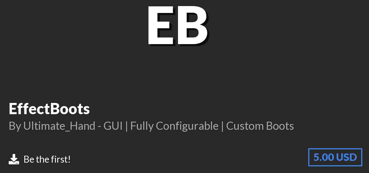Download EffectBoots on Polymart