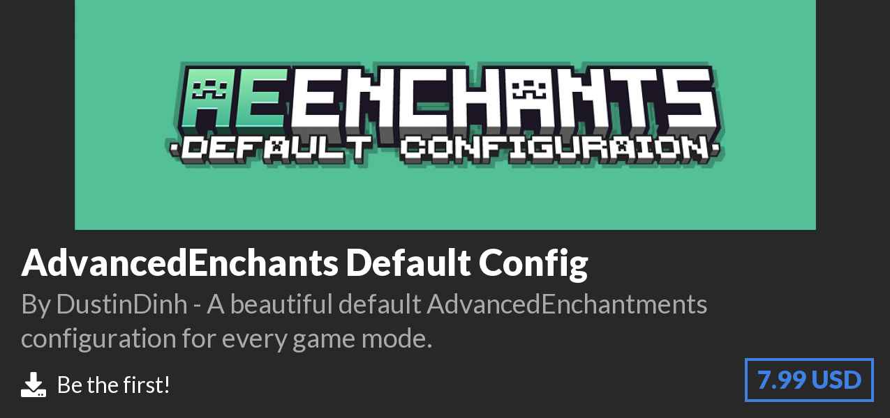 Download AdvancedEnchants Default Config on Polymart