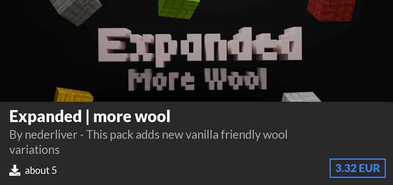 Download Expanded | more wool on Polymart