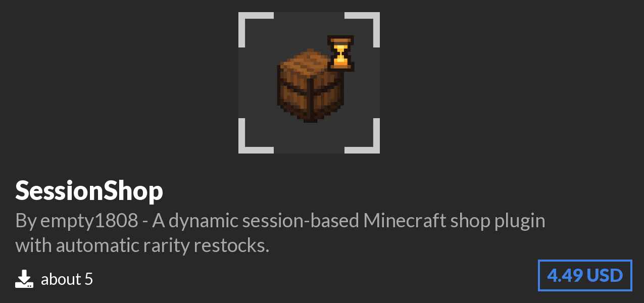 Download SessionShop on Polymart