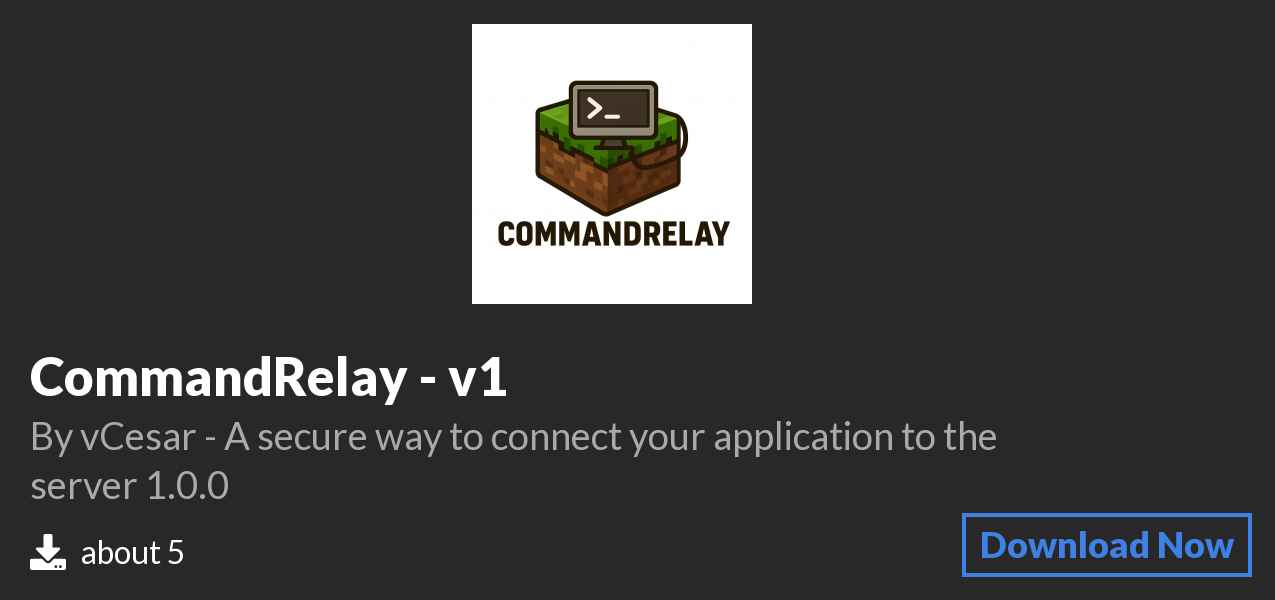 Download CommandRelay - v1 on Polymart