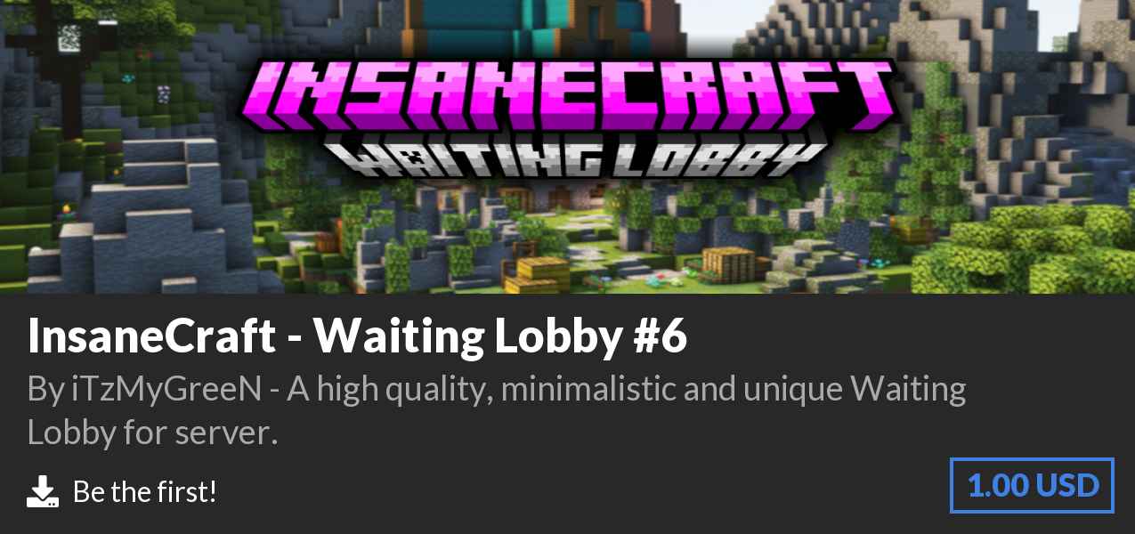 Download InsaneCraft - Waiting Lobby #6 on Polymart