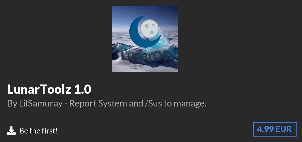 Download LunarToolz 1.0 on Polymart