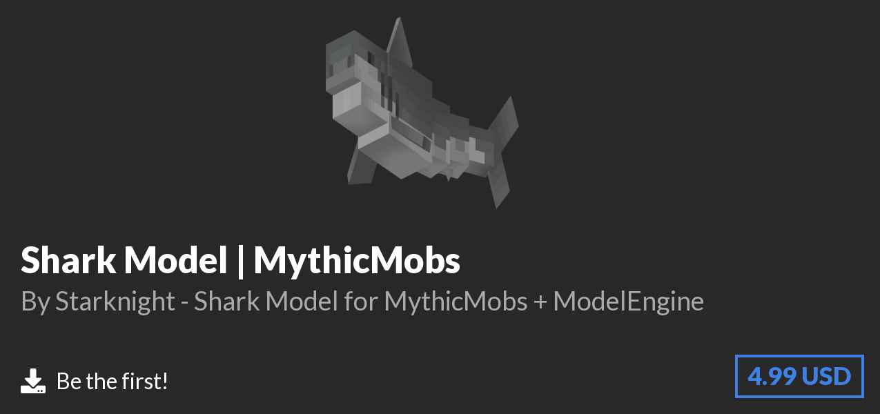 Download Shark Model | MythicMobs on Polymart