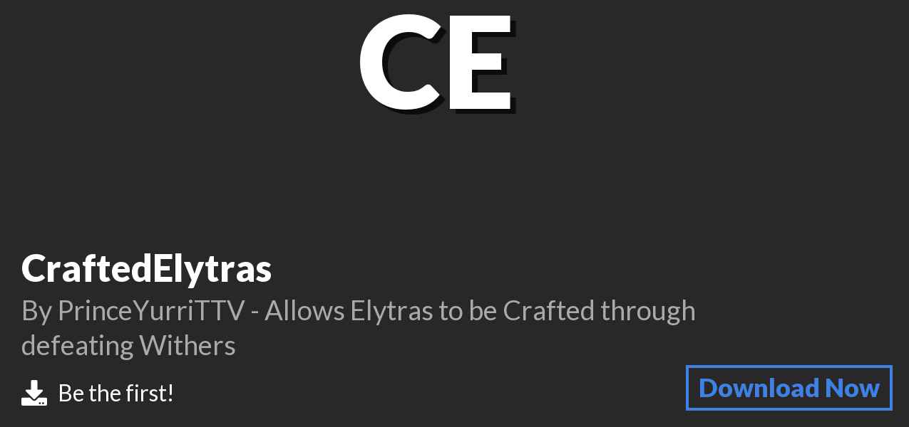 Download CraftedElytras on Polymart