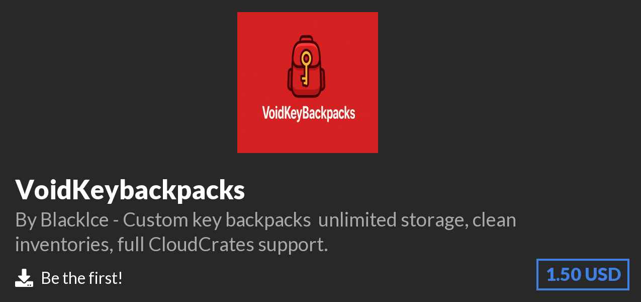 Download VoidKeybackpacks on Polymart
