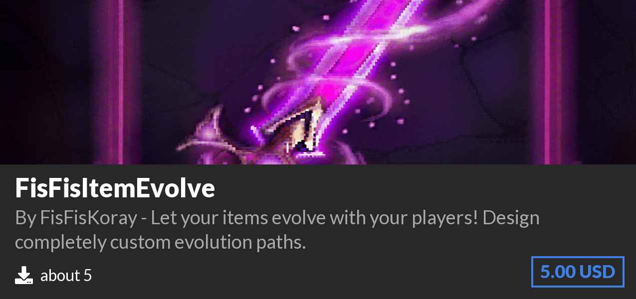 Download FisFisItemEvolve on Polymart