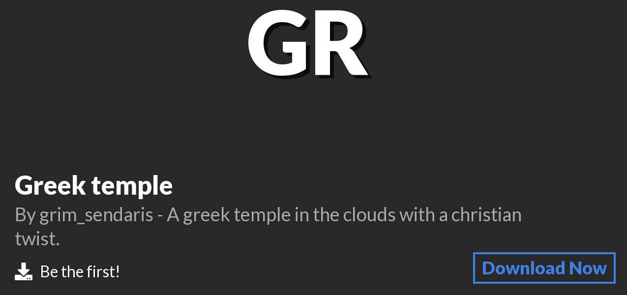 Download Greek temple on Polymart
