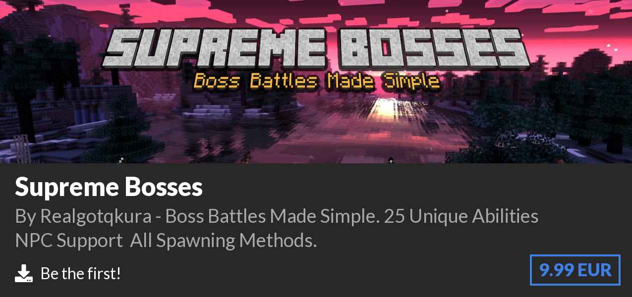 Download Supreme Bosses on Polymart