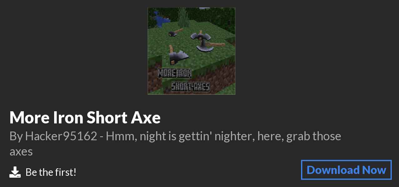 Download More Iron Short Axe on Polymart