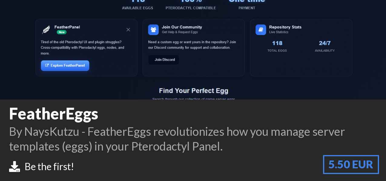 Download 🥚 FeatherEggs on Polymart