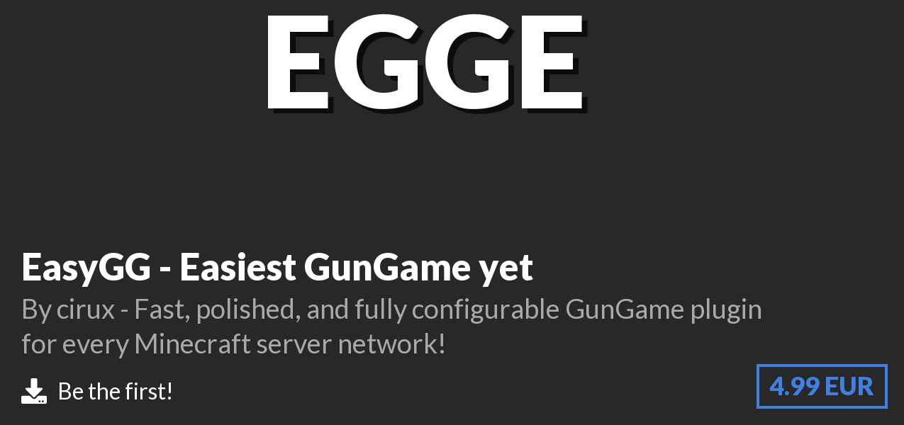 Download EasyGG - Easiest GunGame yet on Polymart