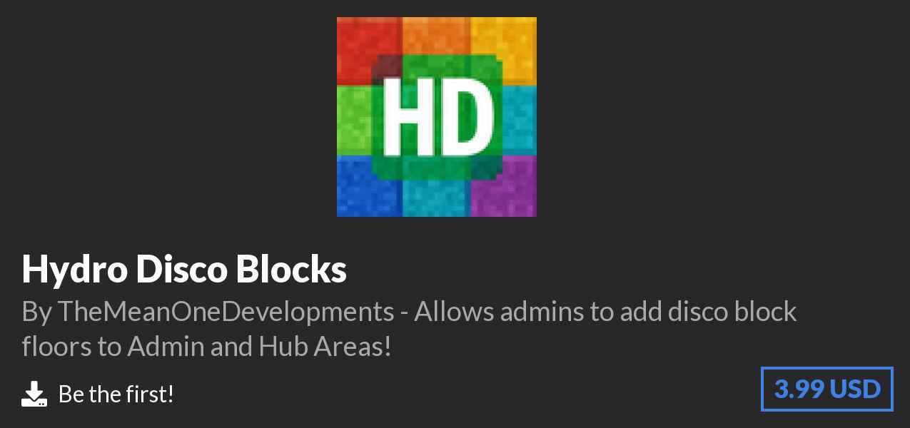 Download Hydro Disco Blocks on Polymart