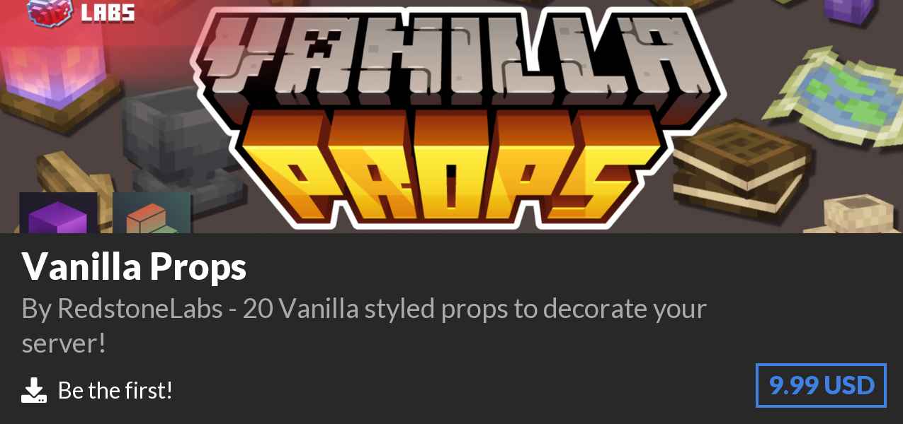 Download Vanilla Props on Polymart