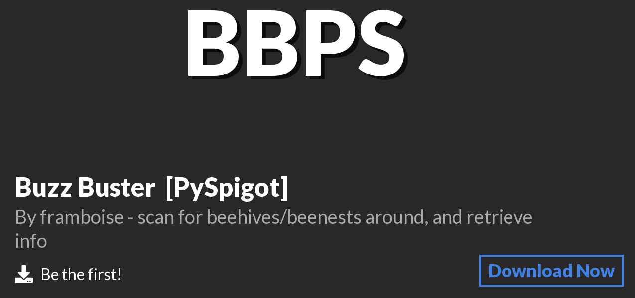 Download ⭐ Buzz Buster ⭐ [PySpigot] on Polymart