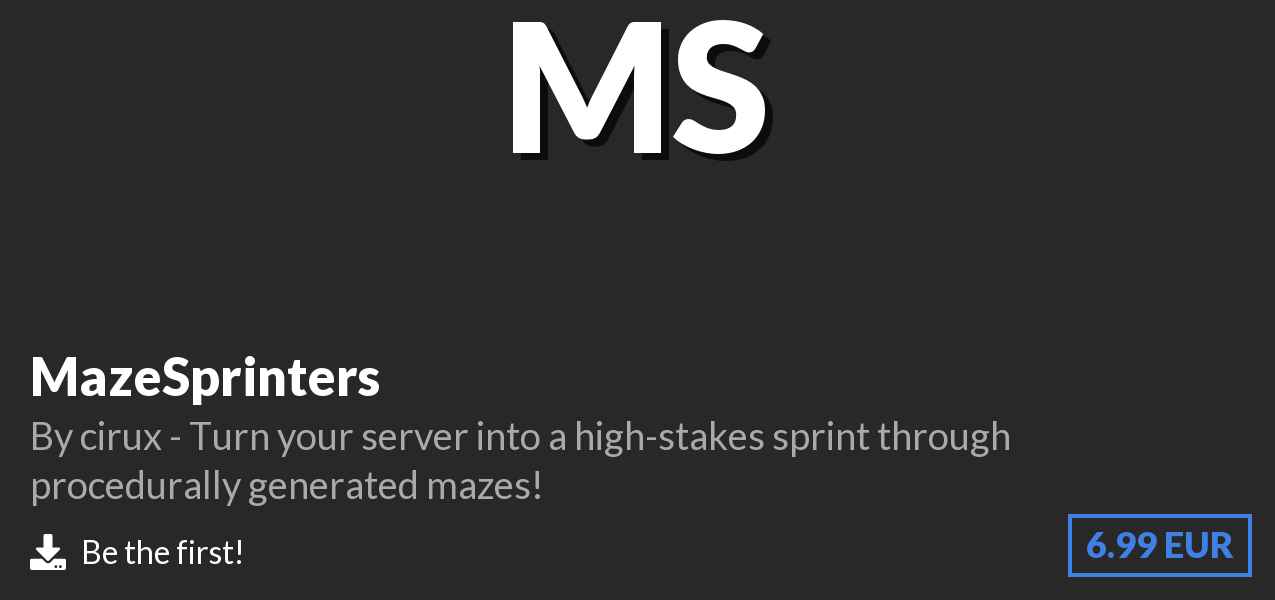 Download MazeSprinters on Polymart