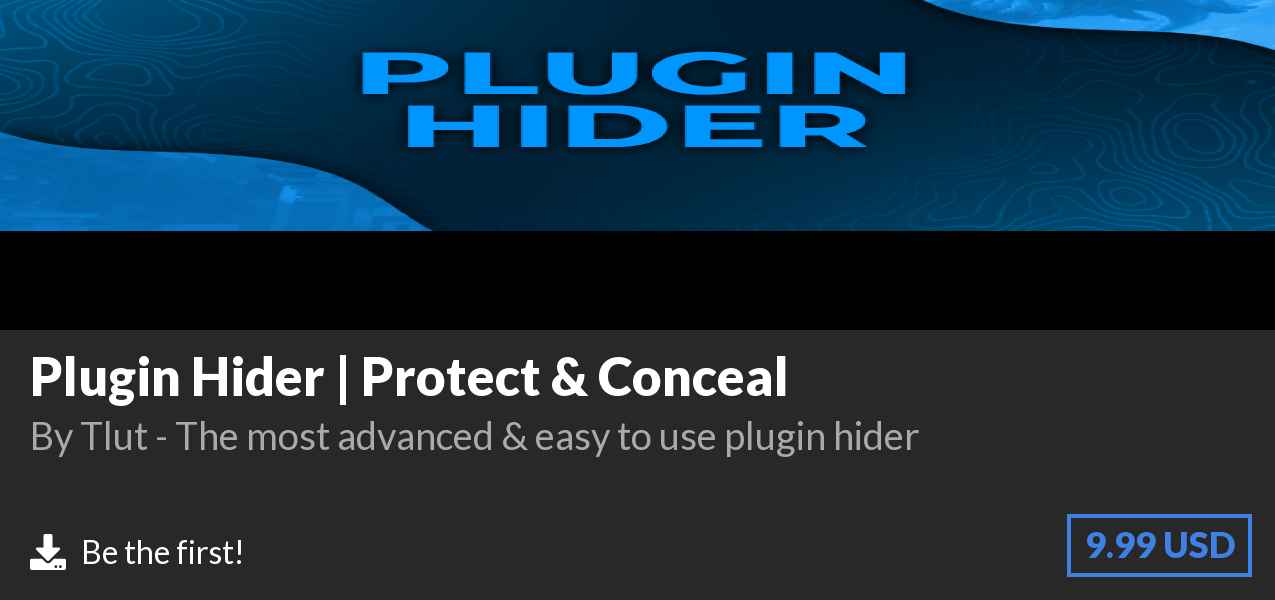 Download Plugin Hider | Protect & Conceal on Polymart