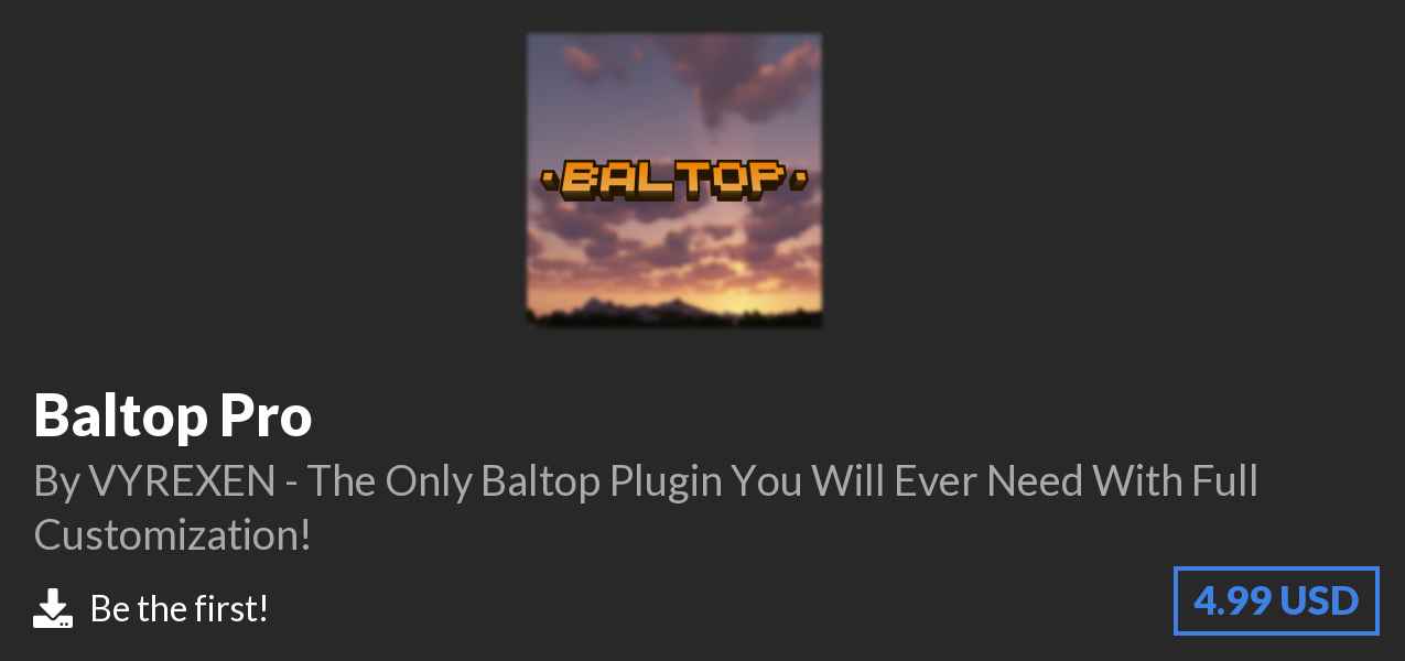 Download Baltop Pro on Polymart