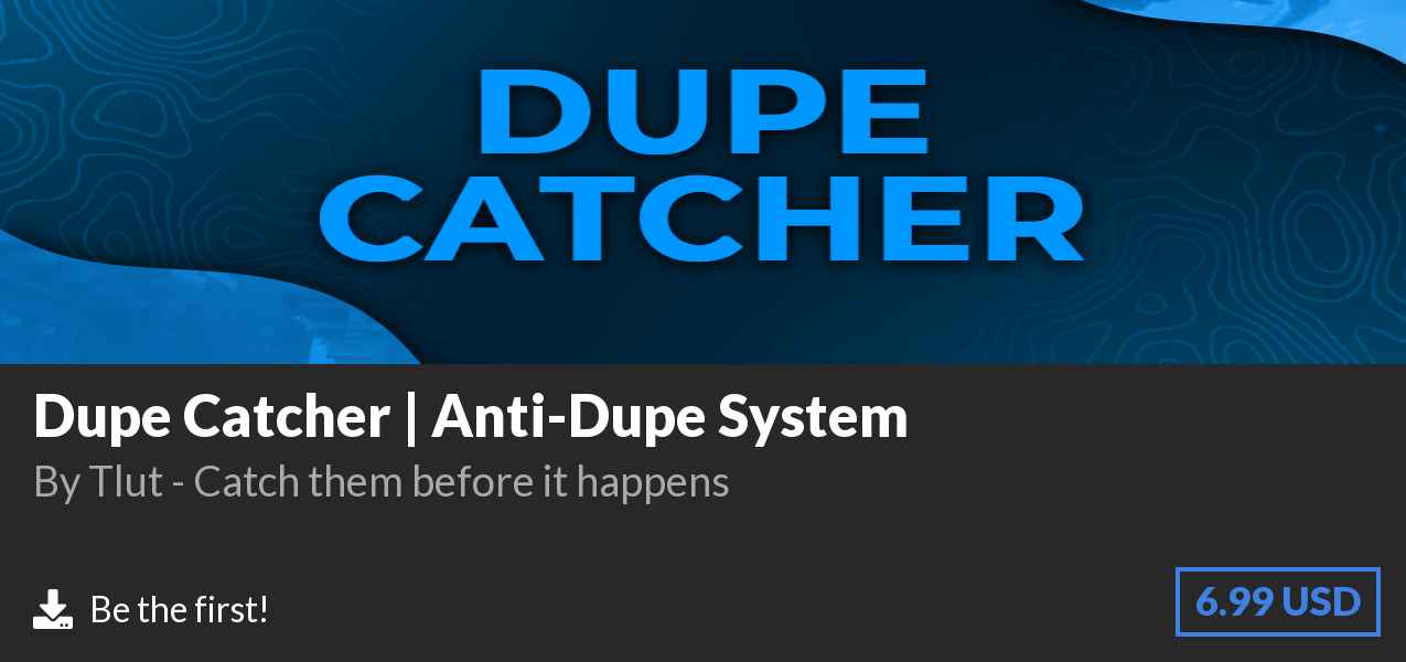 Download Dupe Catcher | Anti-Dupe System on Polymart