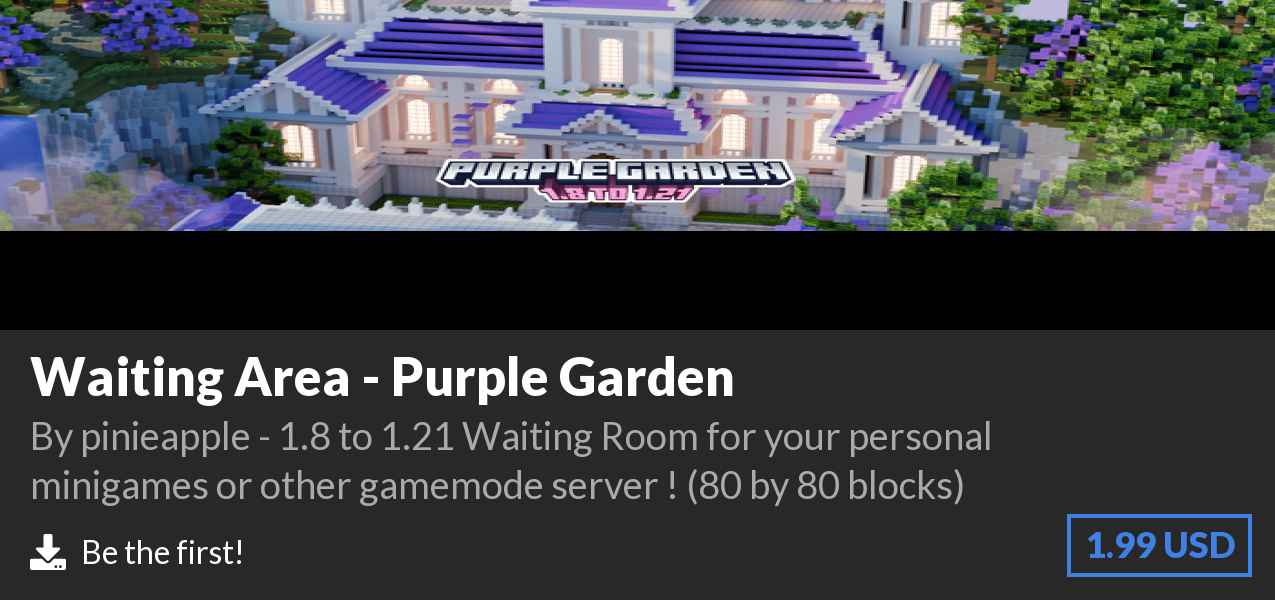 Download Waiting Area - Purple Garden on Polymart